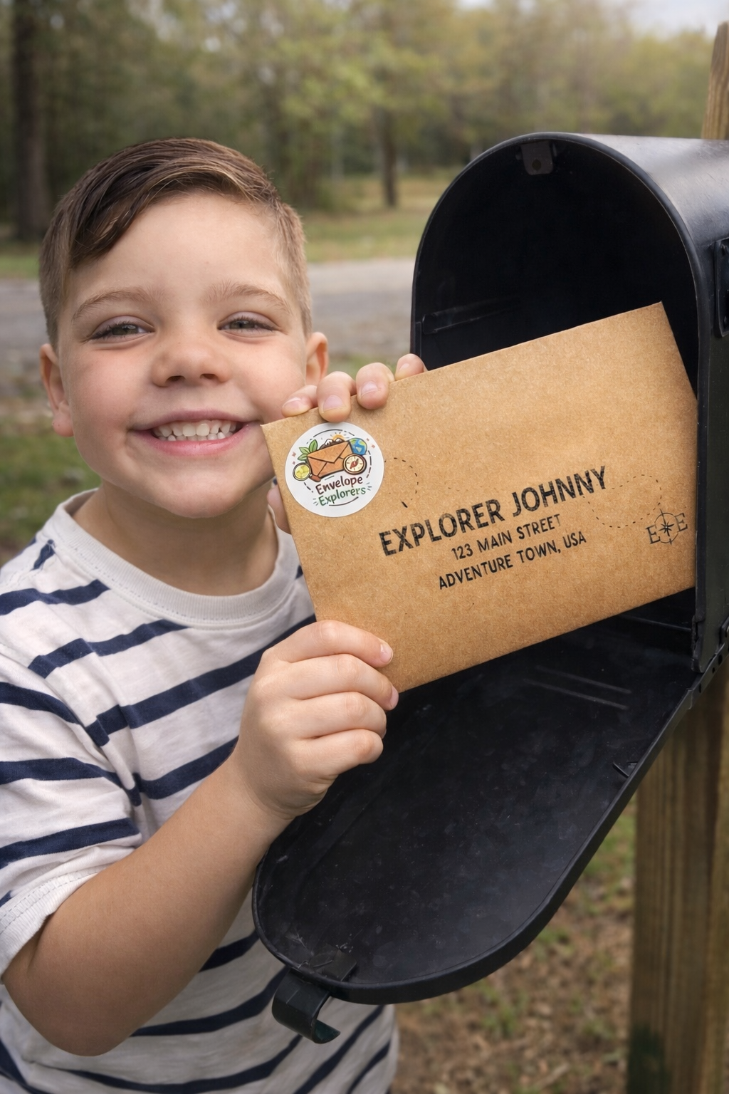 Envelope Explorers™ – Personalized Monthly Adventure Mail